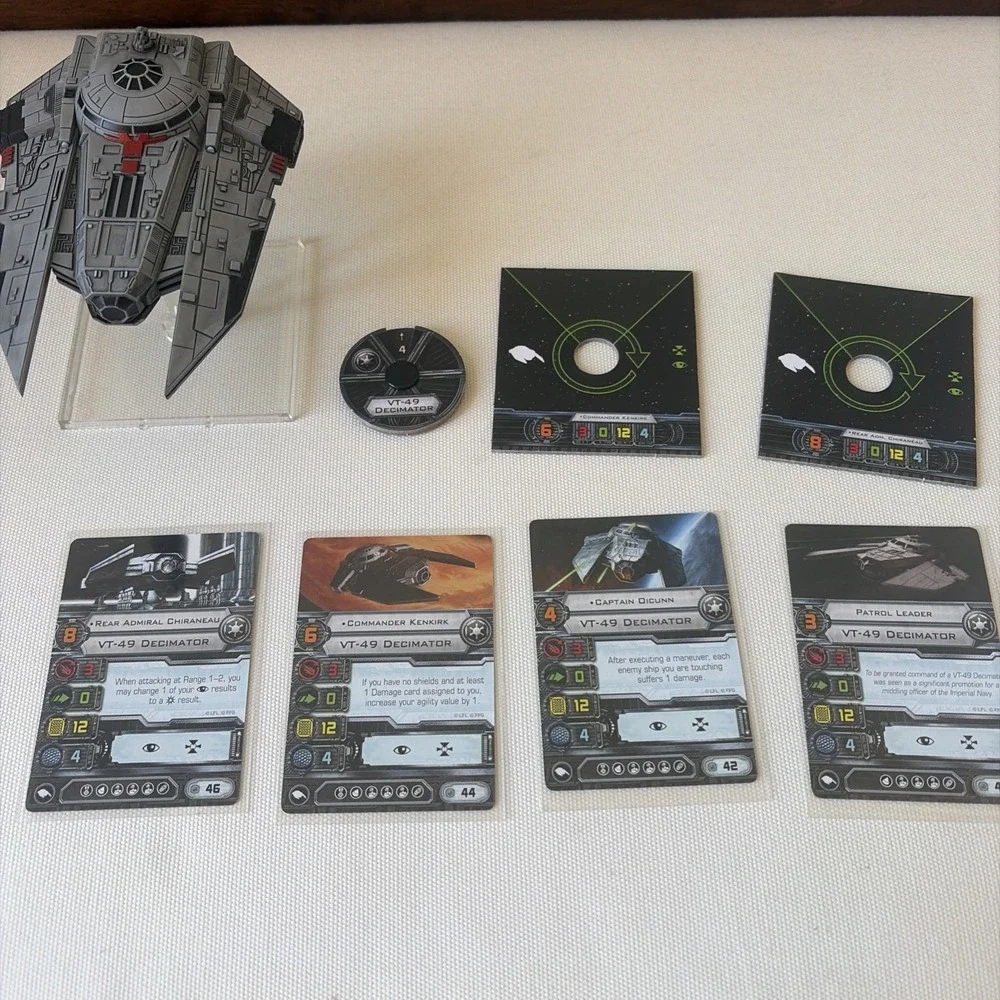 STAR WARS X-Wing Miniature Game - VT-49 Decimator 1st Ed‎ Expansion Pack